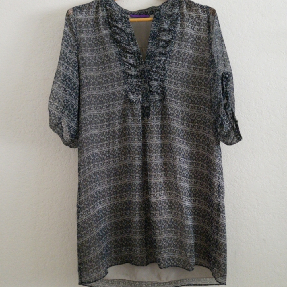 It Michaa Black Long sleeve dress